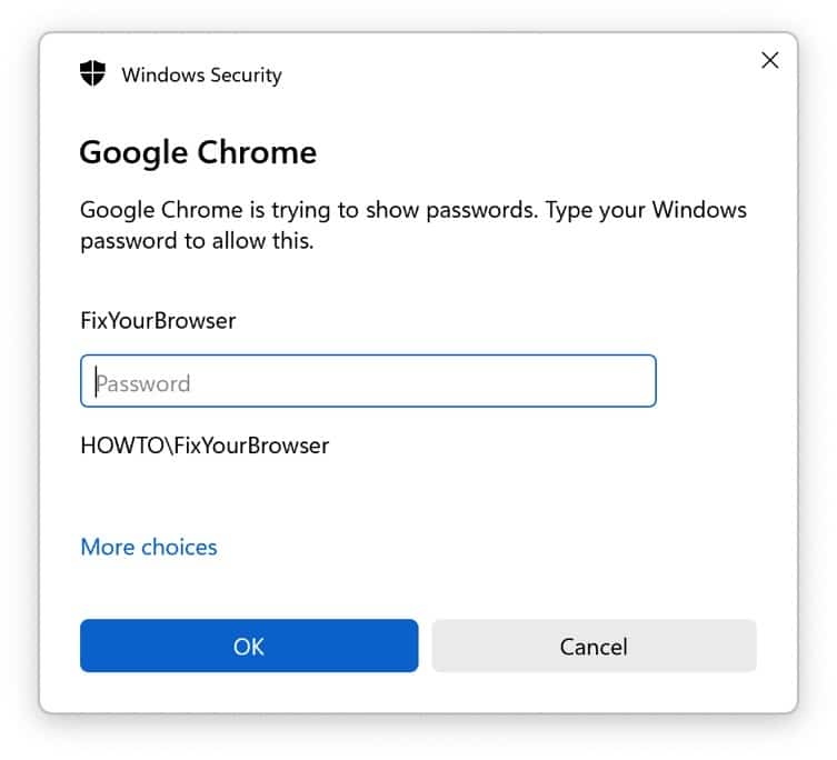 Edit passwords login credentials windows