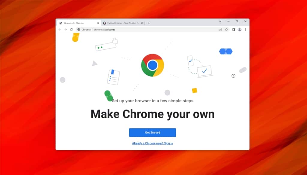 Google Chrome no funciona