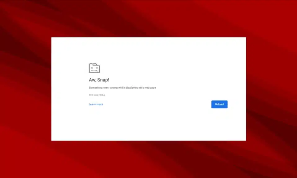 How to Fix the Aw, Snap! Error in Google Chrome