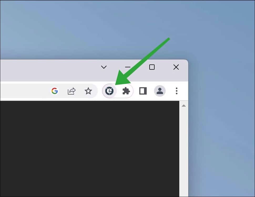 Open IE tab in Chrome