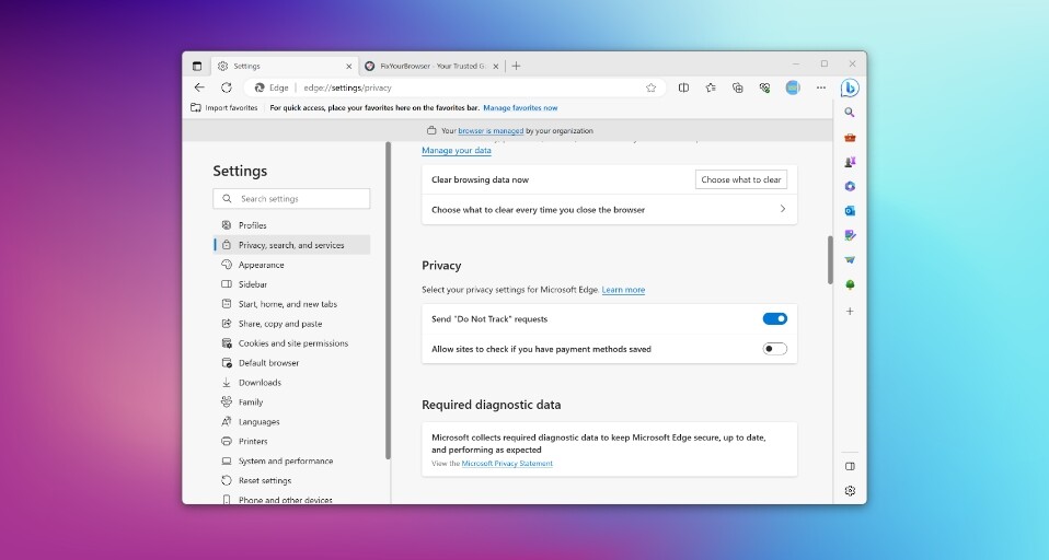 Review these 10 ESSENTIAL privacy settings in Microsoft Edge