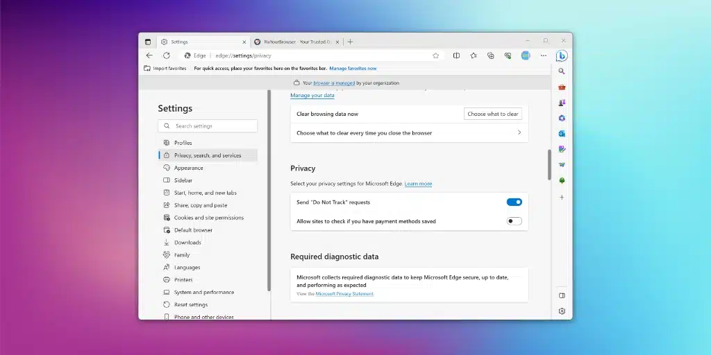 Review these 10 ESSENTIAL privacy settings in Microsoft Edge