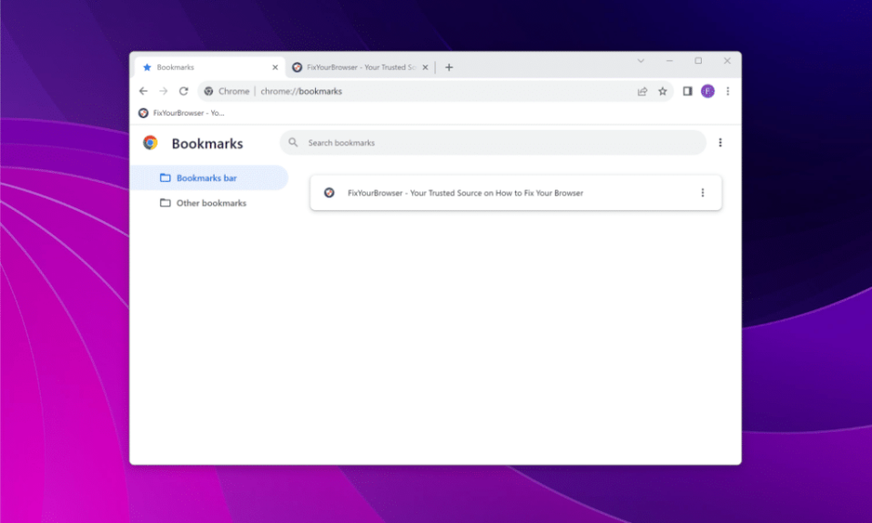 How to Show Bookmarks Bar in Chrome, Edge or Firefox