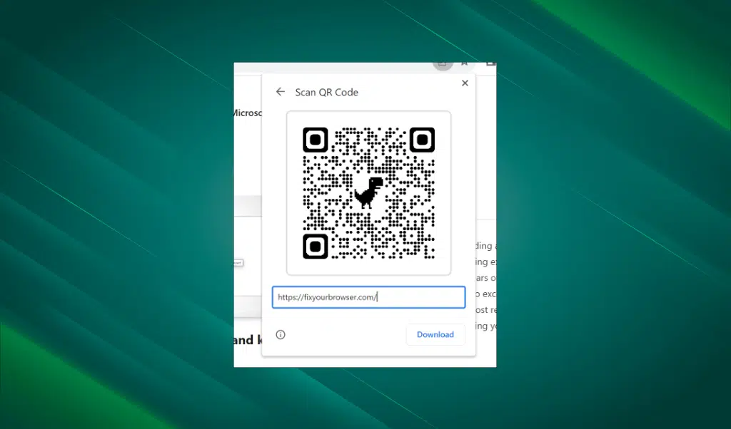 QR Code for Google Chrome- How to create one?