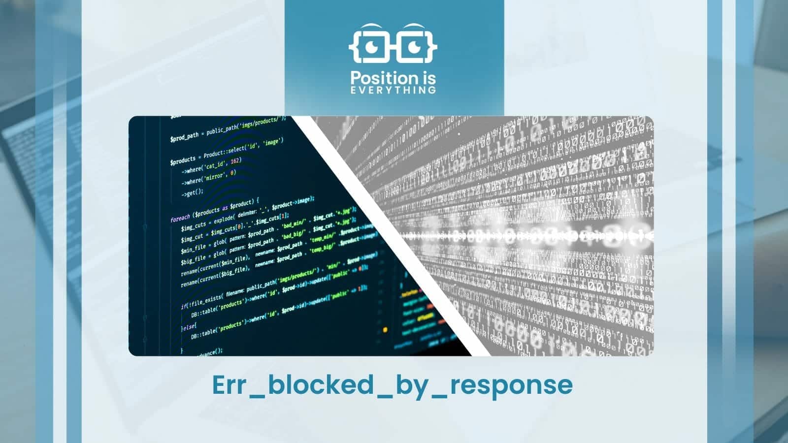 discover effective solutions to fix the 'err_blocked_by_response' error in google chrome. learn troubleshooting tips to resolve blocking issues and enhance your browsing experience.